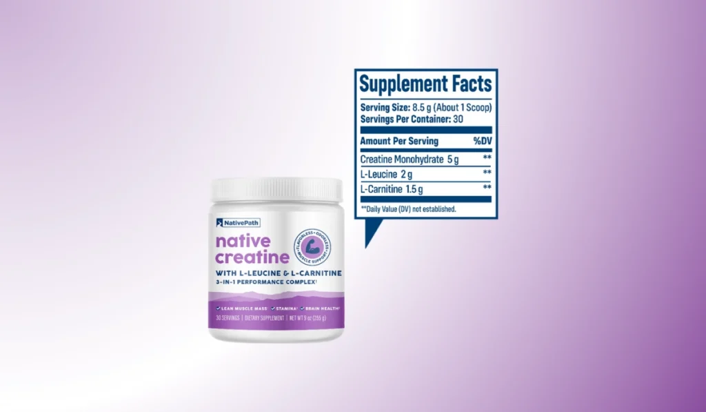 Native Path Creatine Ingredients